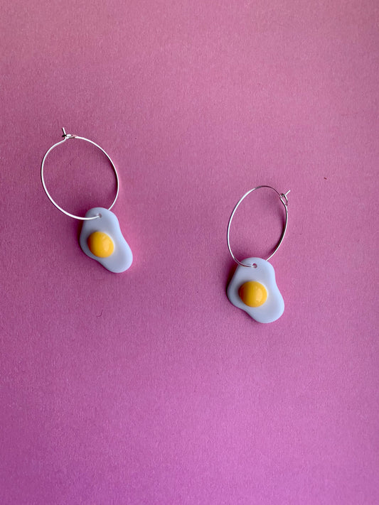 Fried Egg Earrings