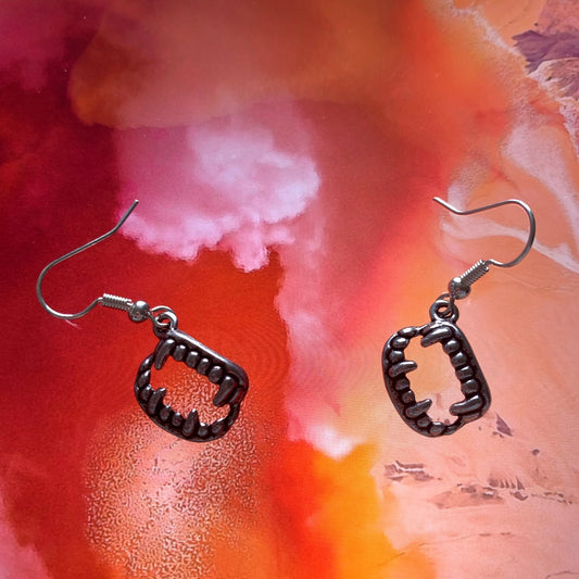Vampire Fang Earrings