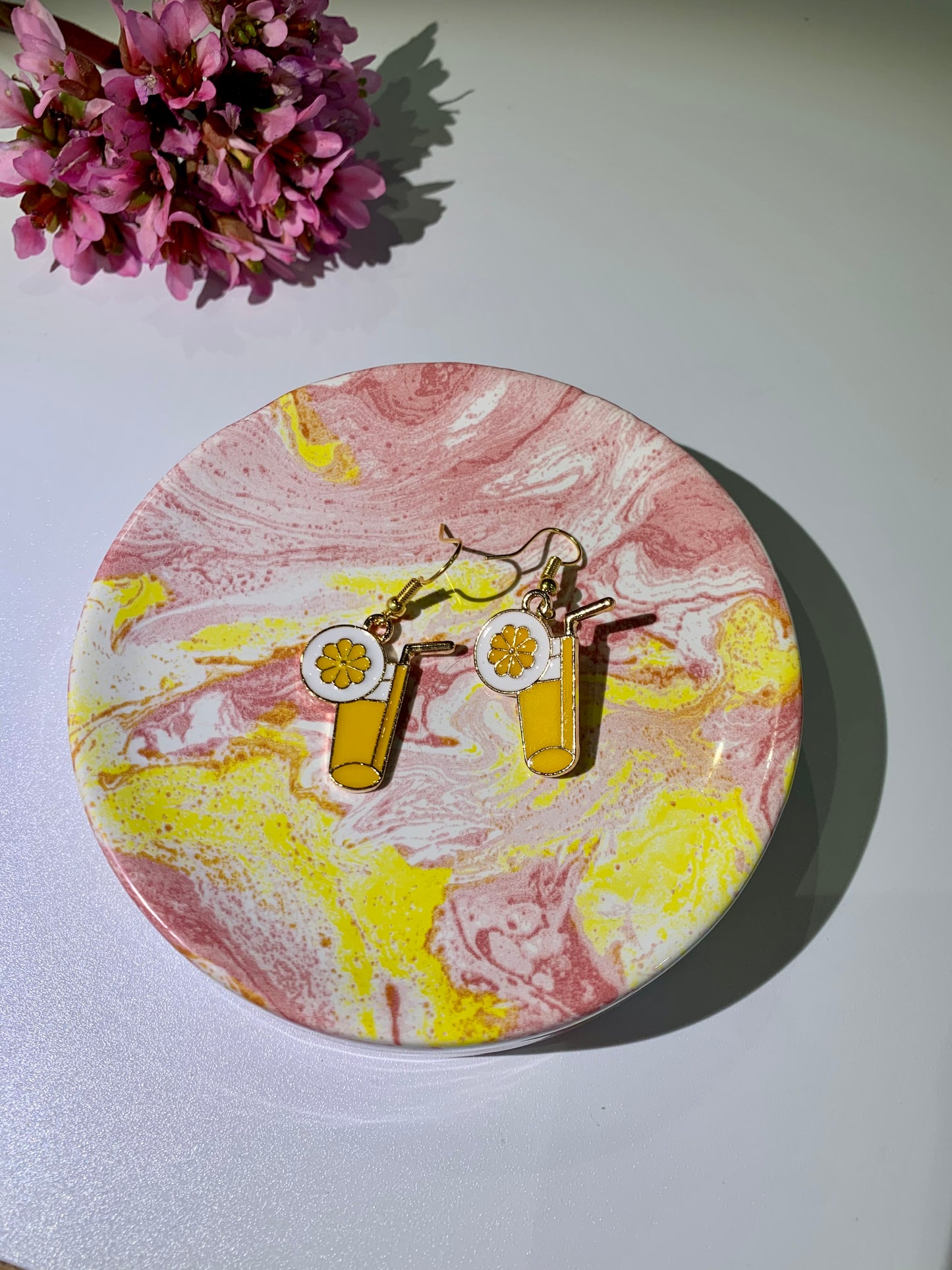 Orange Juice Earrings