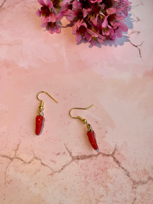 Red Chilli Earrings