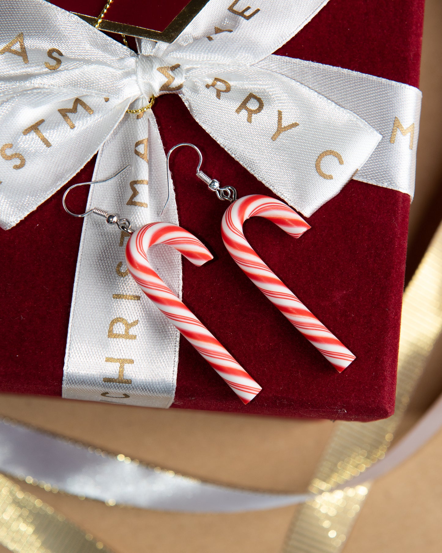Candy Cane Earrings
