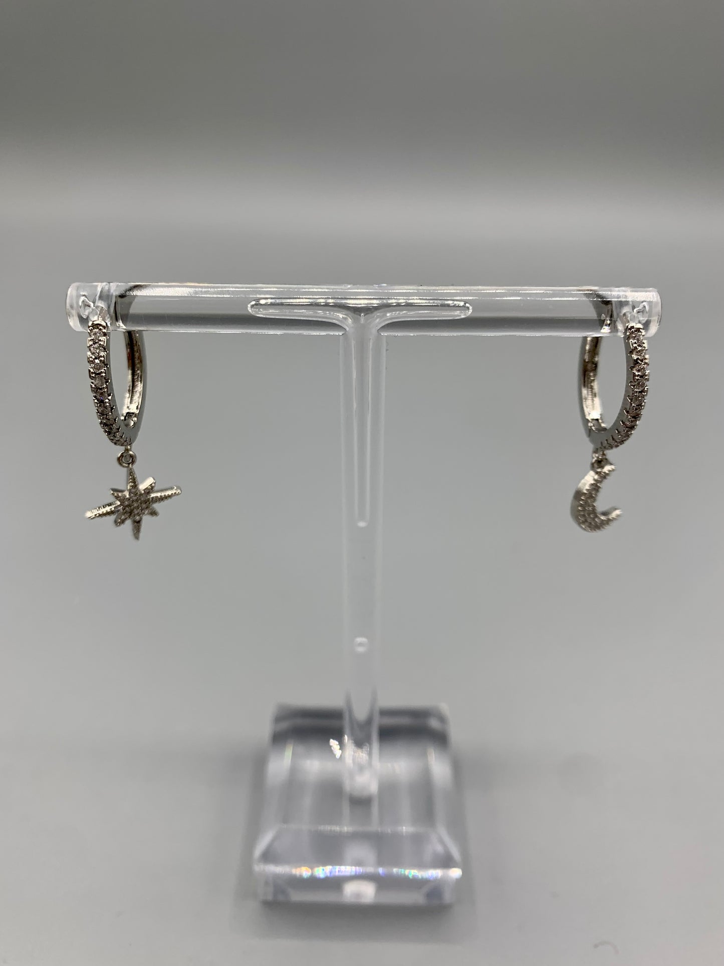 Star and Moon Earrings