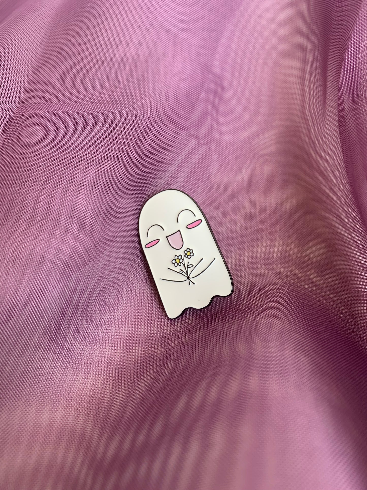 Ghost Cutie Pin Badge
