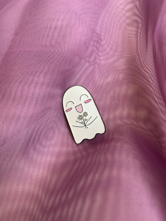 Ghost Cutie Pin Badge