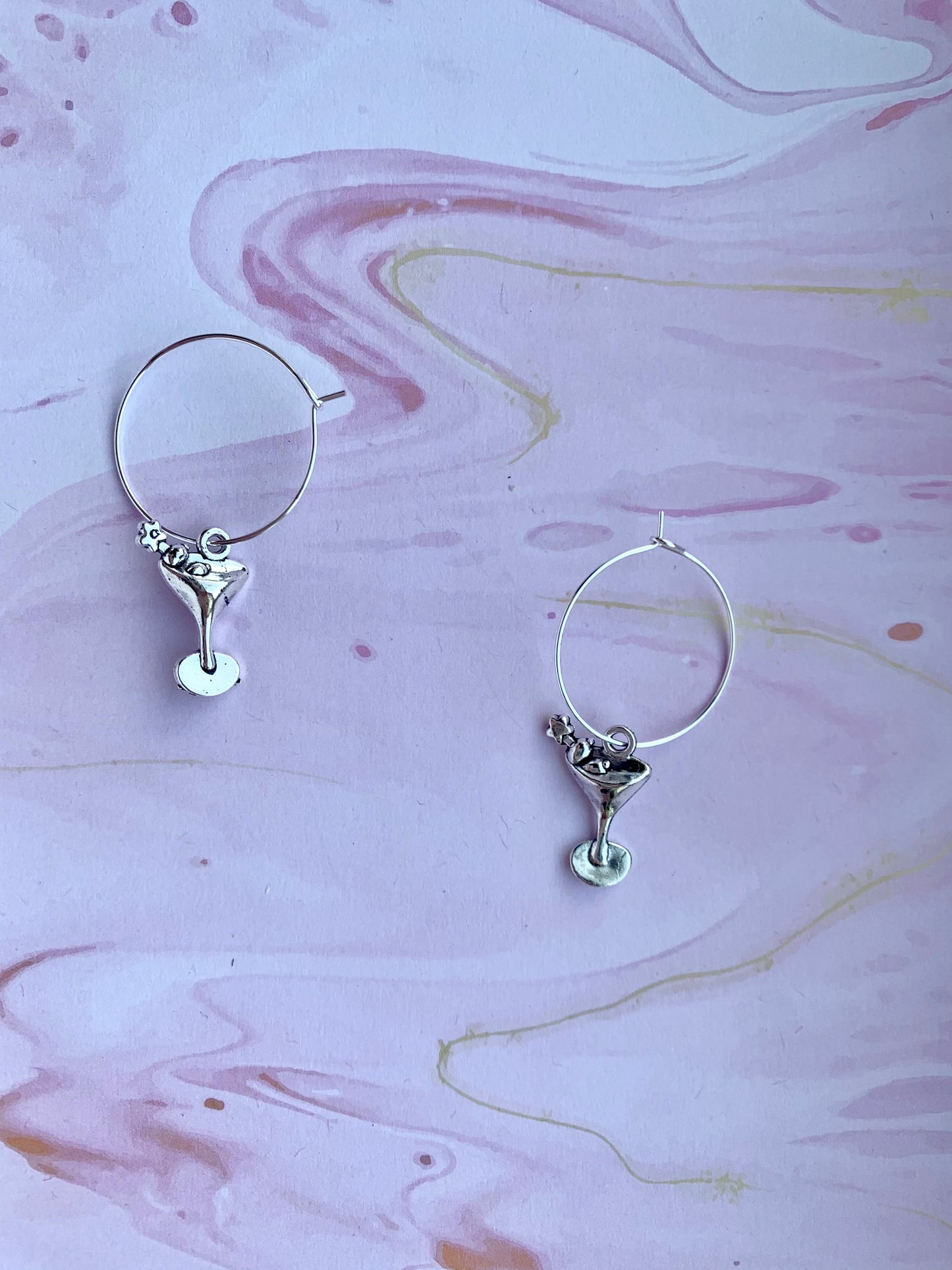 Martini Earrings